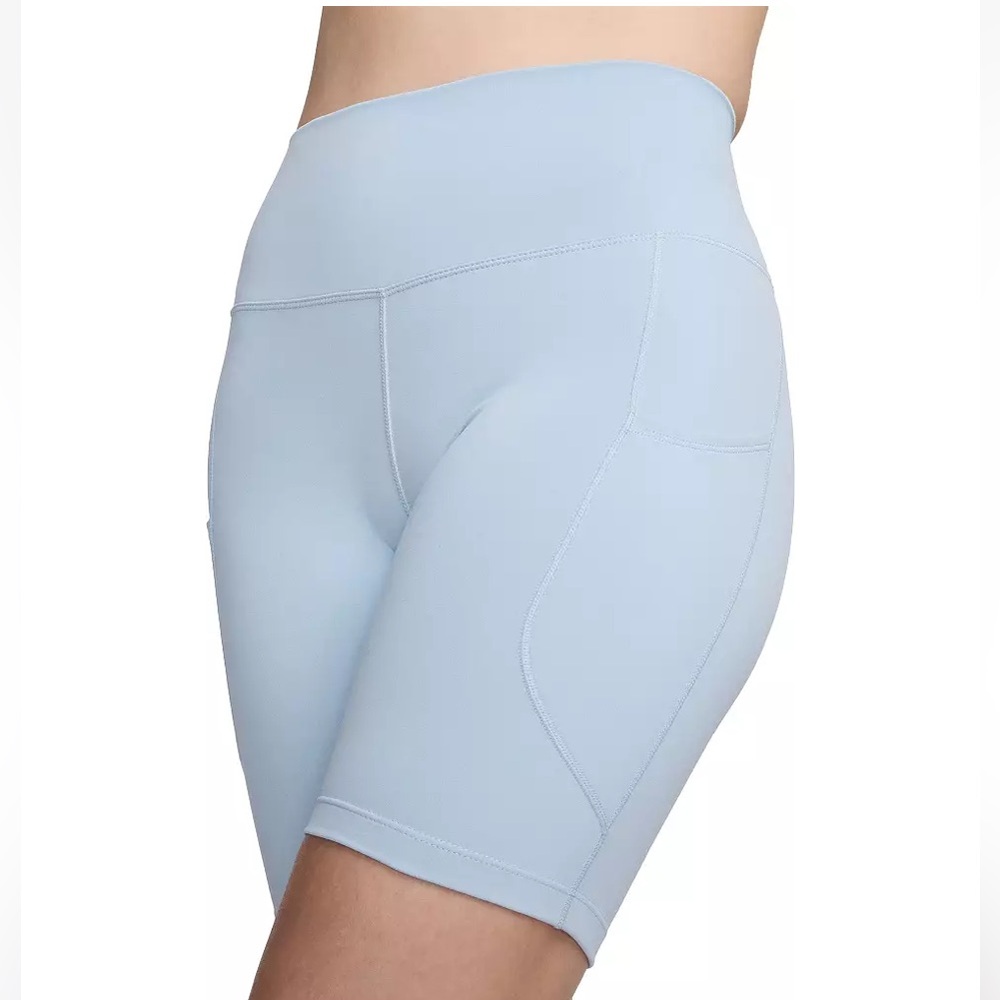 Nike Women's One High-Waisted 8" Biker Shorts With Pockets